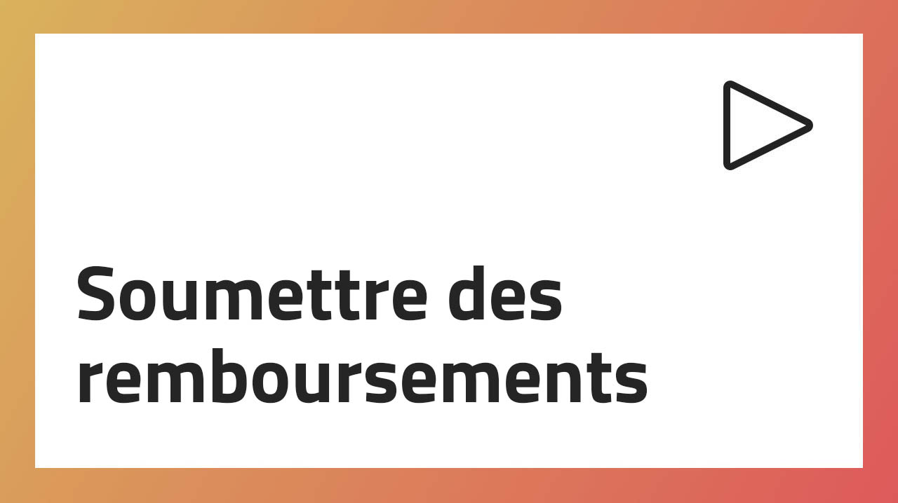 Soumettre des remboursements